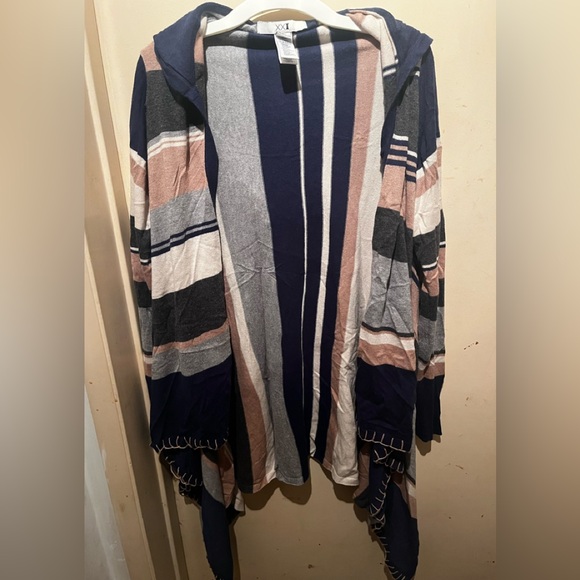 Long XXI cardigan with hoodie sz M - Picture 1 of 3